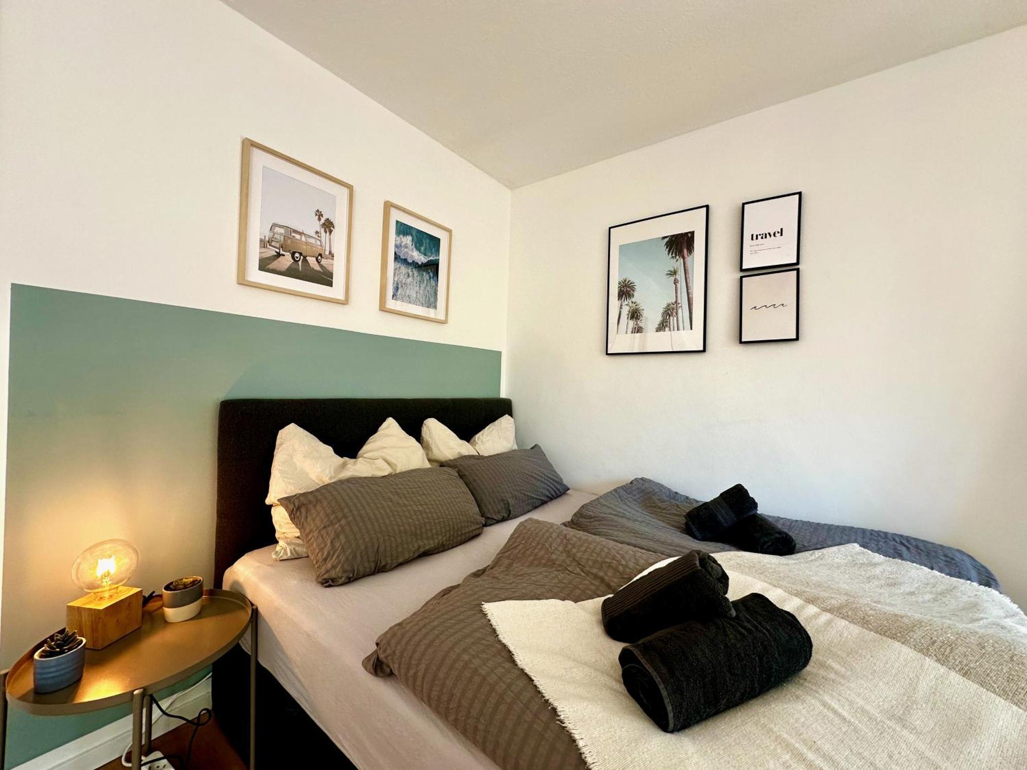 מגדבורג Gemuetliches 1R Apartment Mit Balkon, Parking, Tv Streaming מראה חיצוני תמונה